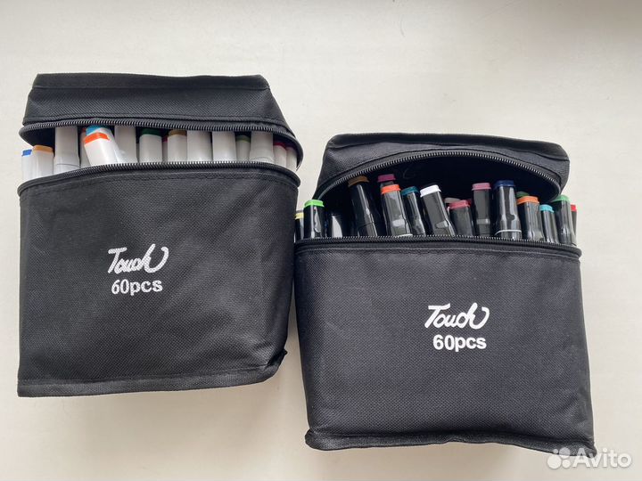 Маркеры для скетчинга 60 шт