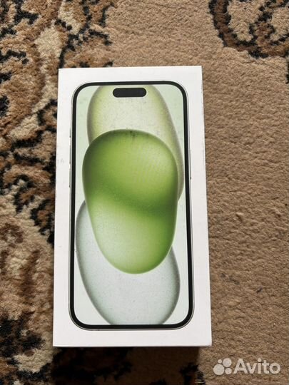 iPhone 15 256 green новый 2 sim