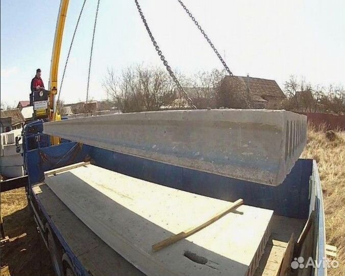 Плиты бетонные