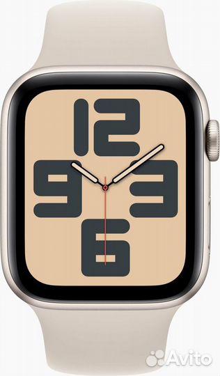 Apple Watch SE 2023, 44 мм, корпус из алюминия