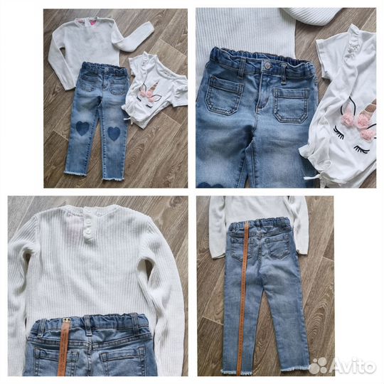 Вещи (одежда) на девочку пакетом на 2-3 г рост 92
