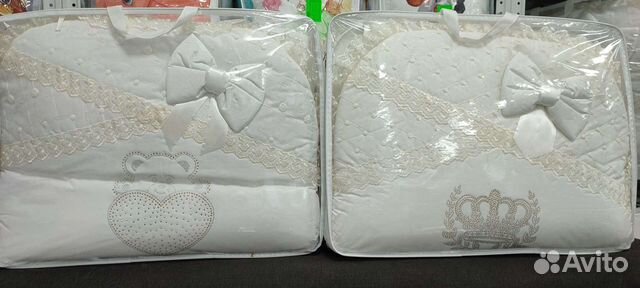 Бортики и постельное белье в кроватку