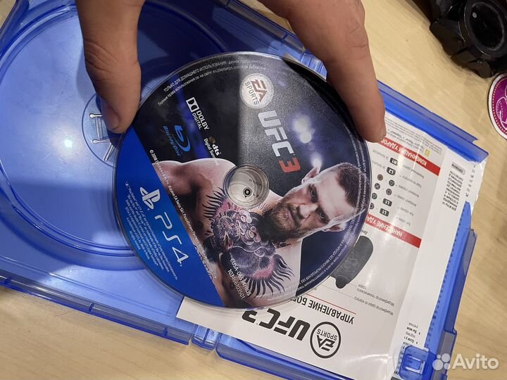 Диск на Playstation 4 UFC3