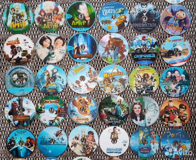Blu-ray диск мультфильмы