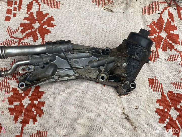 Opel astra h радиатор масляный - теплообменник