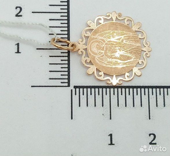 Золотая подвеска