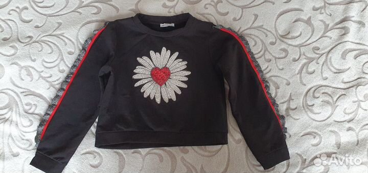 Итальянский новый костюм со стразами