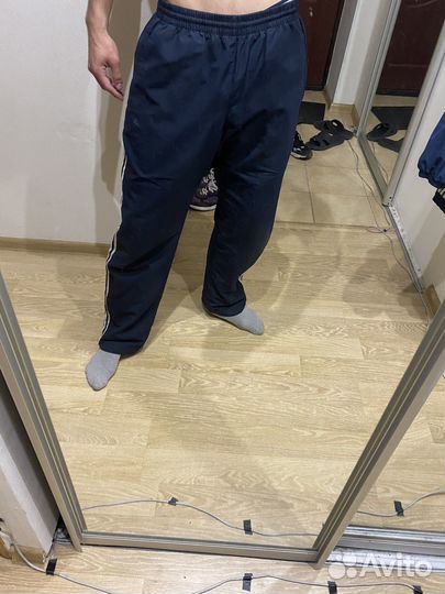 Штаны adidas широкие