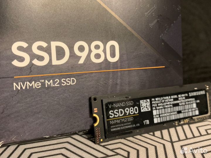 Накопитель Ssd m.2 samsung 980 1tb