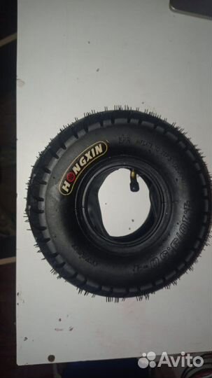 Покрышки и камера в комплекте 4.10/3.50-4