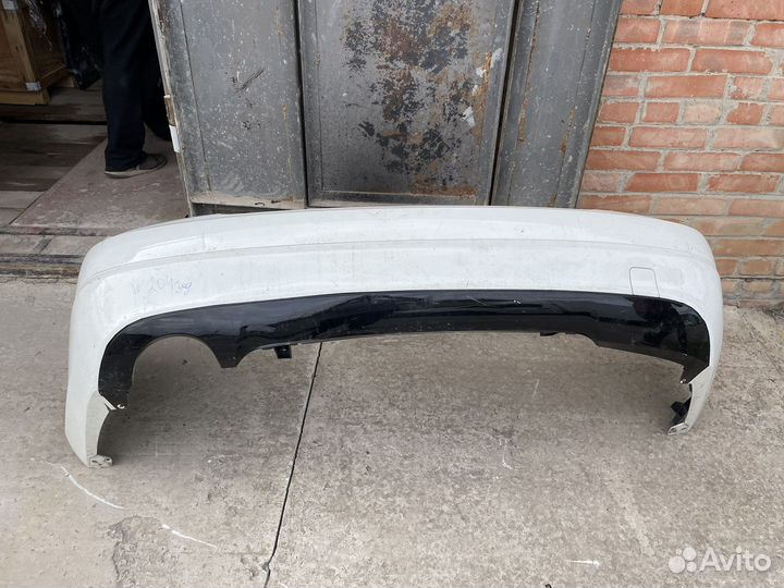 Задний бампер на mercedes w204