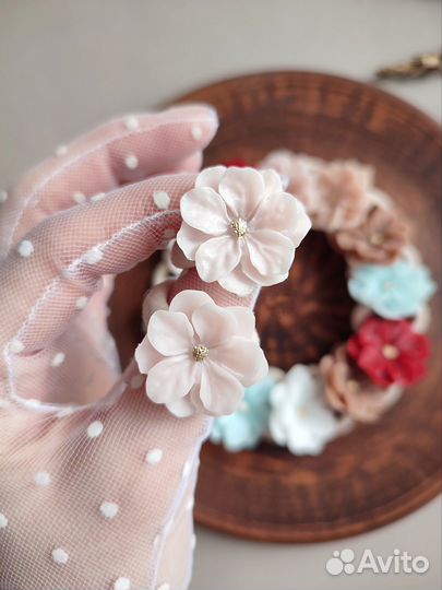 Резинка для волос ручной работы