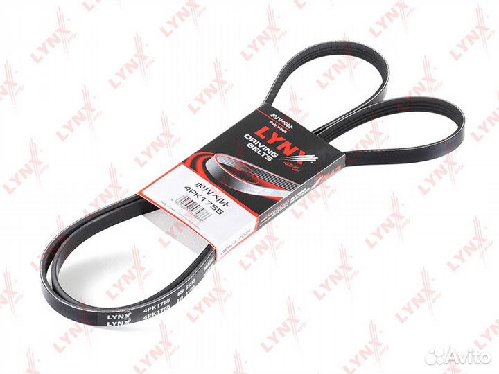Ремень поликлиновой lynxauto 4PK1755