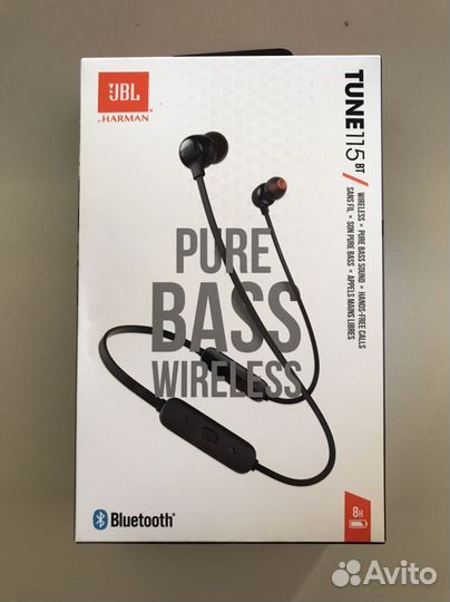 Беспроводные наушники JBL tune 115BT