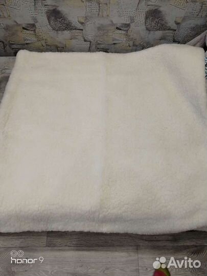 Одеяло на овчине для выписки