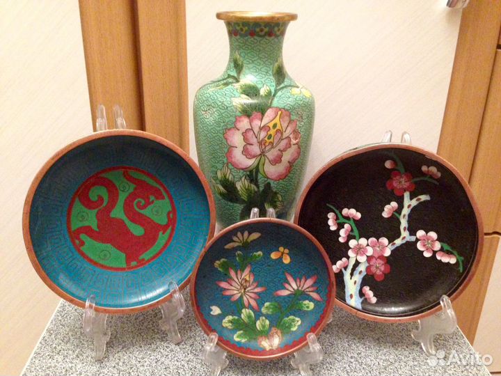 Ваза клуазоне