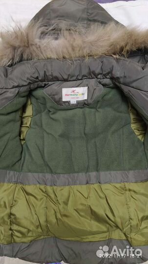 Пуховик детский