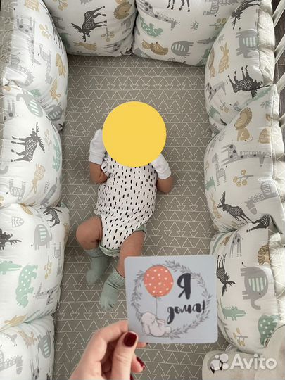 Бортики в кроватку