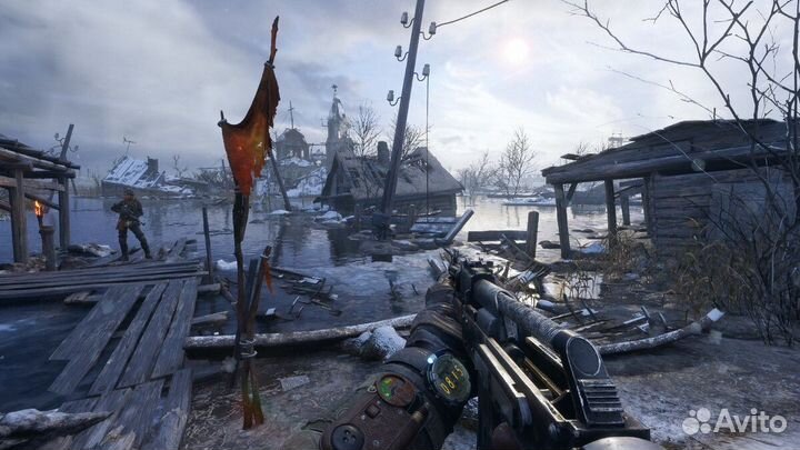 Metro Exodus диск игра ps4 / ps5