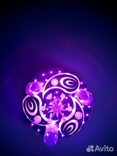 Люстра светодиодная на пульте