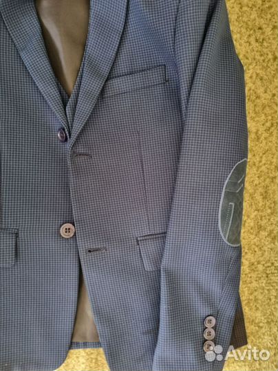 Костюм тройка на рост с 128-140 см