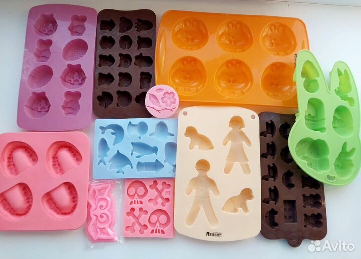 Формы силиконовые для выпечки/ льда / шоколада