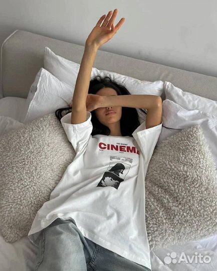 Футболка женская оверсайз