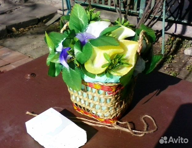 Букет из мыла ручной работы