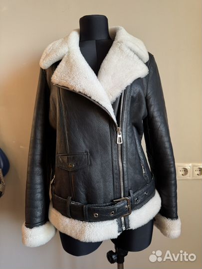 Дублёнка натуральная овчина Снежная Королева