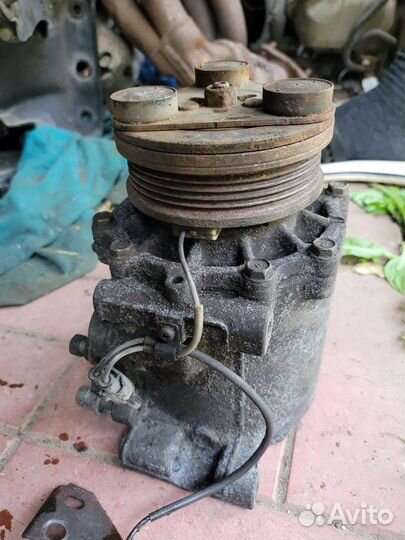 Компрессор кондиционера mitsubishi lancer 9 1.6