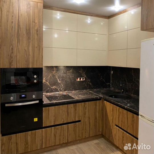 Кухонный гарнитур прямой на заказ