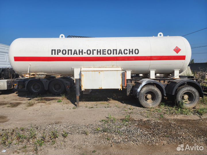 Полуприцеп газовоз Кузполимермаш ППЦЗ-20, 2003