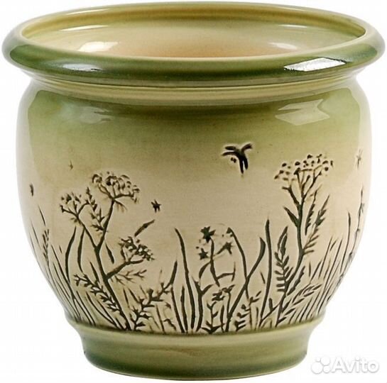 Горшок керамический бу