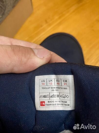 Ботинки the north face back to berkeley