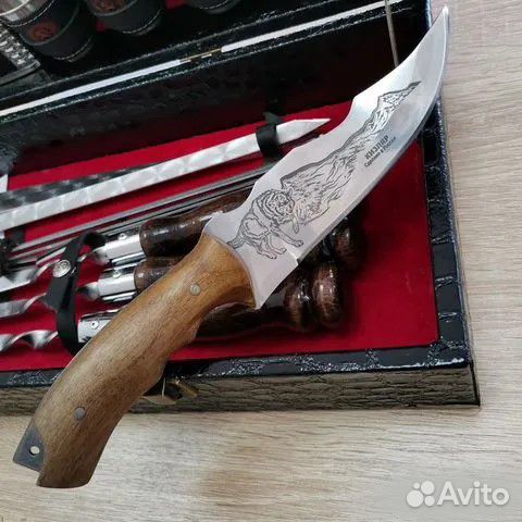 Кизлярский нож в ножнах, 65х13