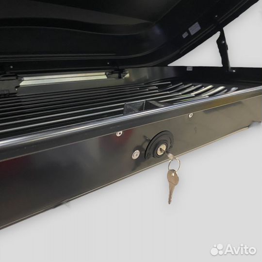 Автобокс ED Магнум 390 черный матовый «камуфляж»