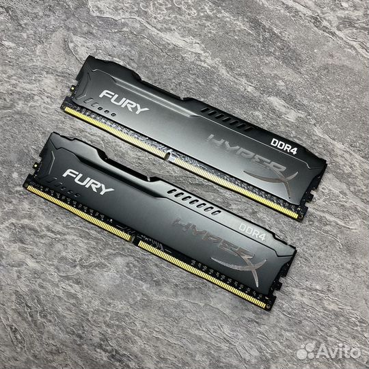 Оперативная память Hyper X Fury 8gb x2 2400