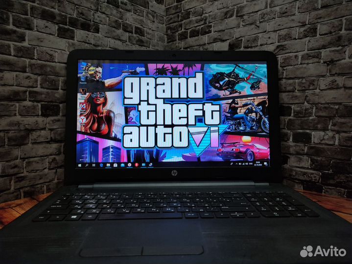 Шустрый игровой ноутбук HP 1000gb/2 видеокарты