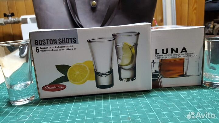 Стопки рюмки стекло