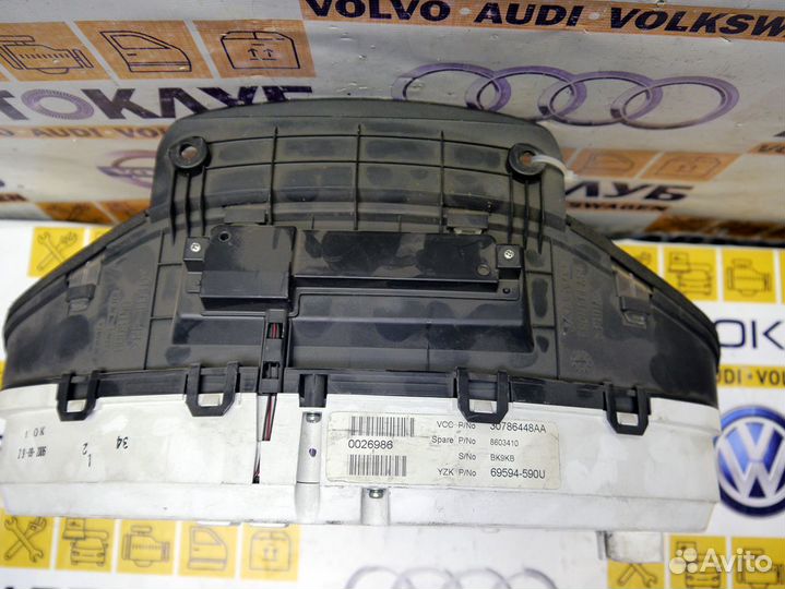 Панель приборов Вольво S80 07+ 30786448