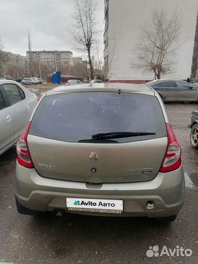 Renault Sandero 1.6 МТ, 2011, 142 000 км