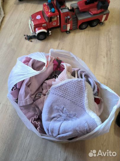Пакет одежды для девочки бесплатно