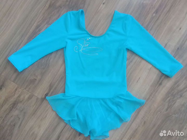 Купальник для художественной гимнастики, рост 140