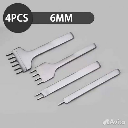 Пробойники для кожи Строчные Ромбовидные