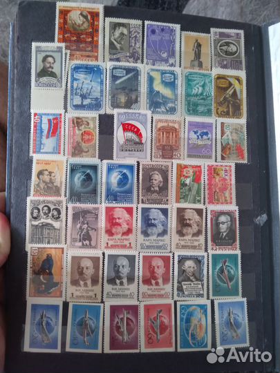 Марки СССР 1957, 1958,1959,1960 гг