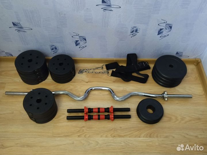 Штанга гриф блины