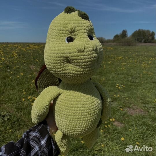 Вязаные игрушки ручной работы