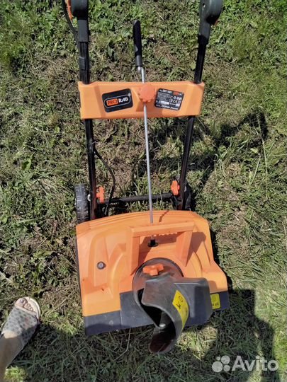 Снегоуборщик электрический бу