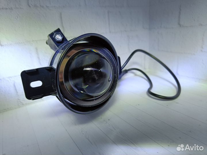 Двухрежимные LED птф на Nissan