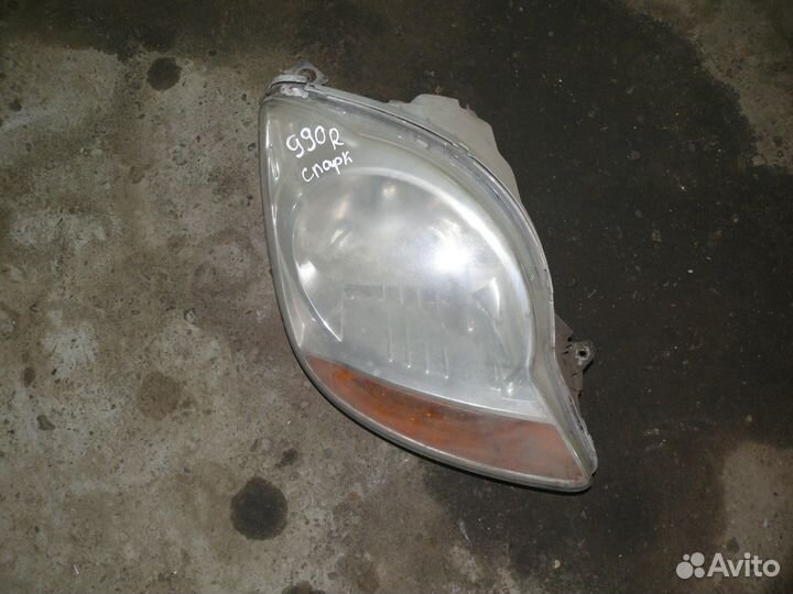 Фара прав Chevrolet Spark II 2005-2009 с дефектом